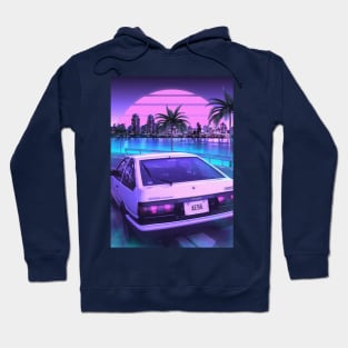 AE86 sunset Hoodie